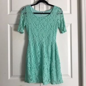 Teal Dress